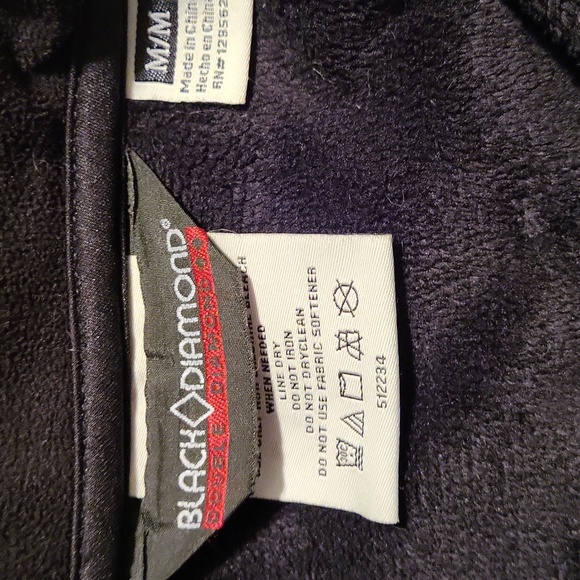 Black Diamond Men's Black Performance Jacket Size M - Picture 2 of 11